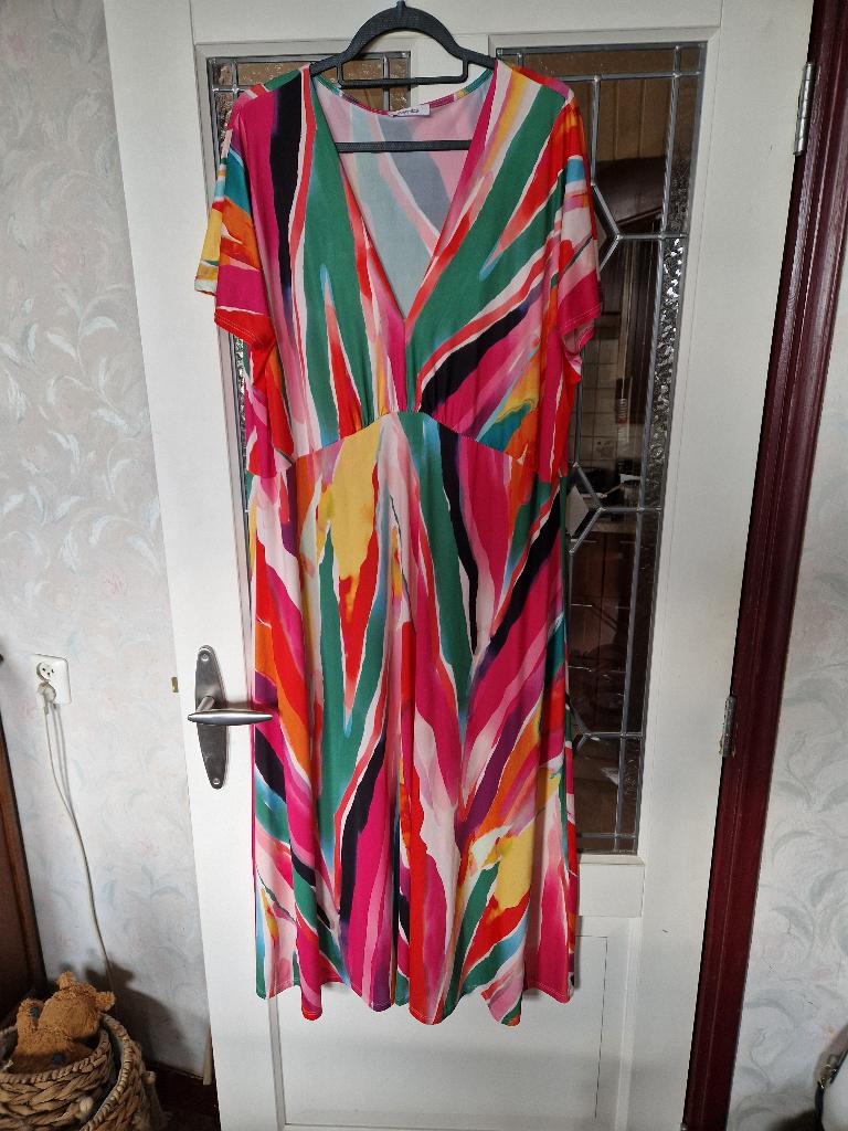 fleurige jurk Paprika mt xxl, Kleding | Dames, Overige kleuren, Jurk, Ophalen of Verzenden, Zo goed als nieuw