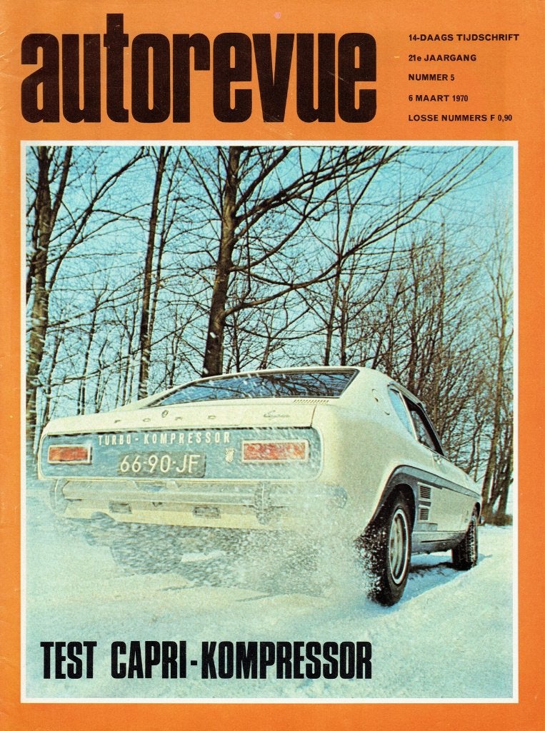 Autorevue 1970 nr. 5 (o.a. Ford Capri 2300 GT May Turbo), Verzenden, Gelezen, Algemeen