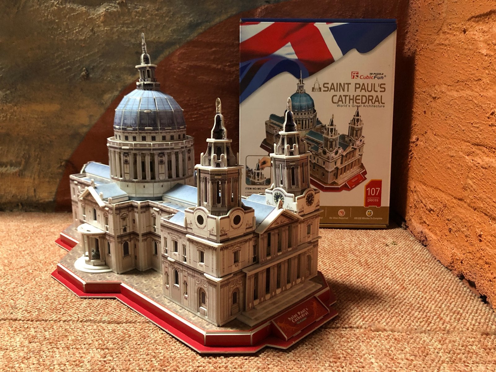 CubicFun 3D puzzel Saint Paul's Cathedral, Ophalen, Minder dan 500 stukjes, Gebruikt, Rubik's of 3D-puzzel
