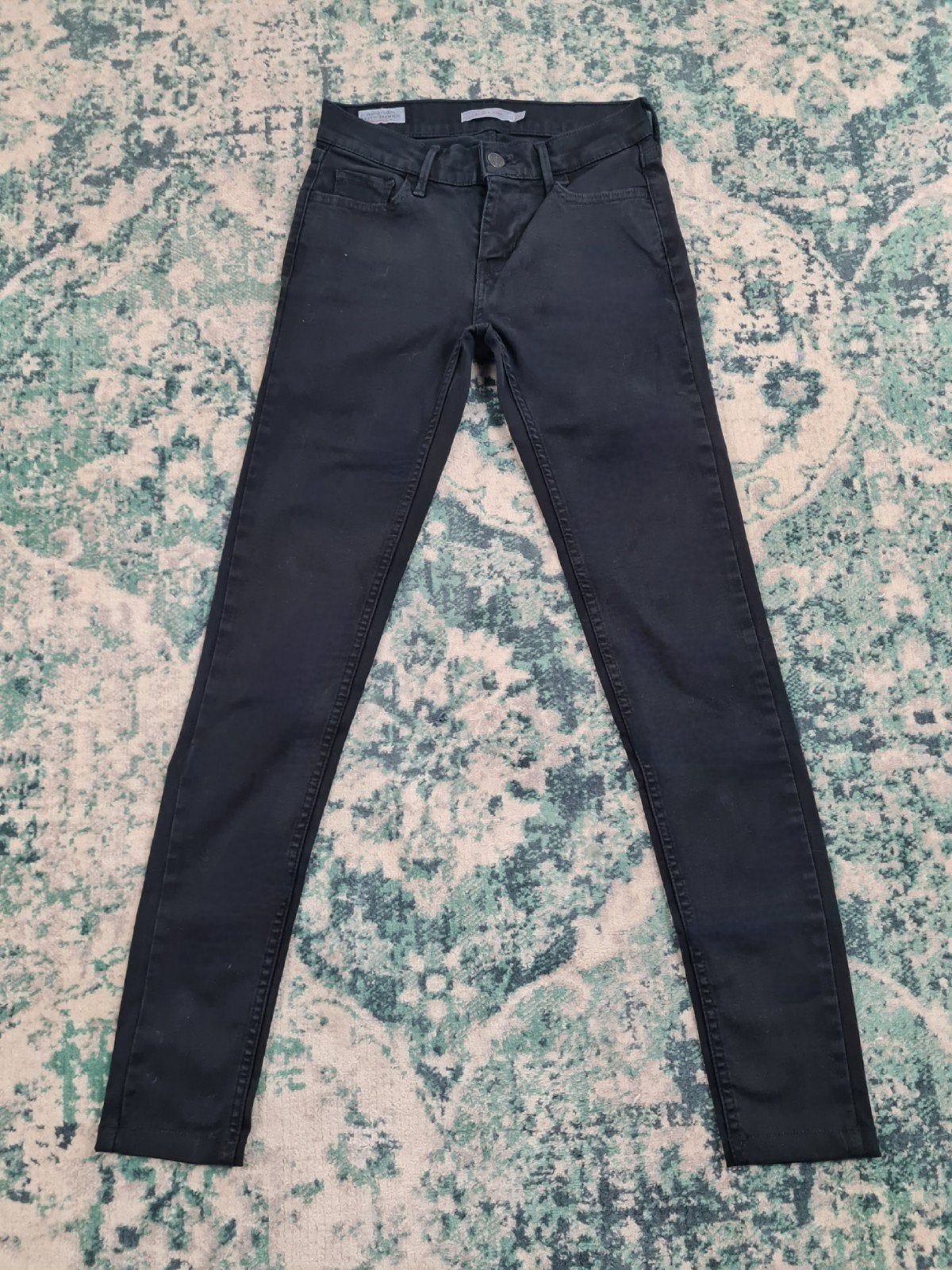 Levi’s 710 super skinny W26 L30 Dames Tulsi2630 Low-rise, Kleding | Dames, Zwart, Ophalen of Verzenden, Zo goed als nieuw, W27 (confectie 34) of kleiner