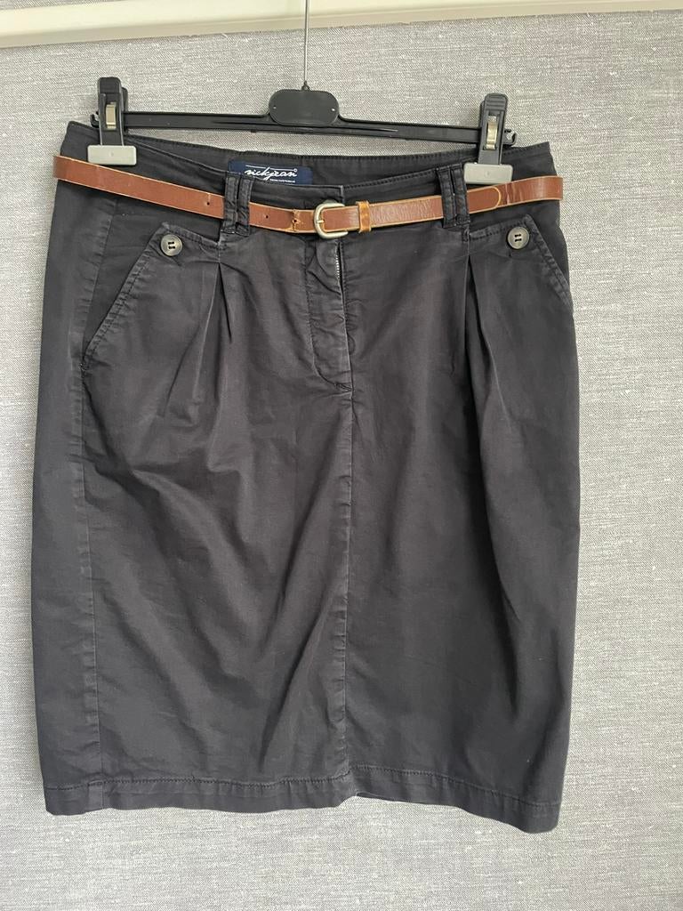 Rok, donkerblauw, maat 38, nickjean, Maat 38/40 (M), Blauw, Ophalen of Verzenden, Knielengte