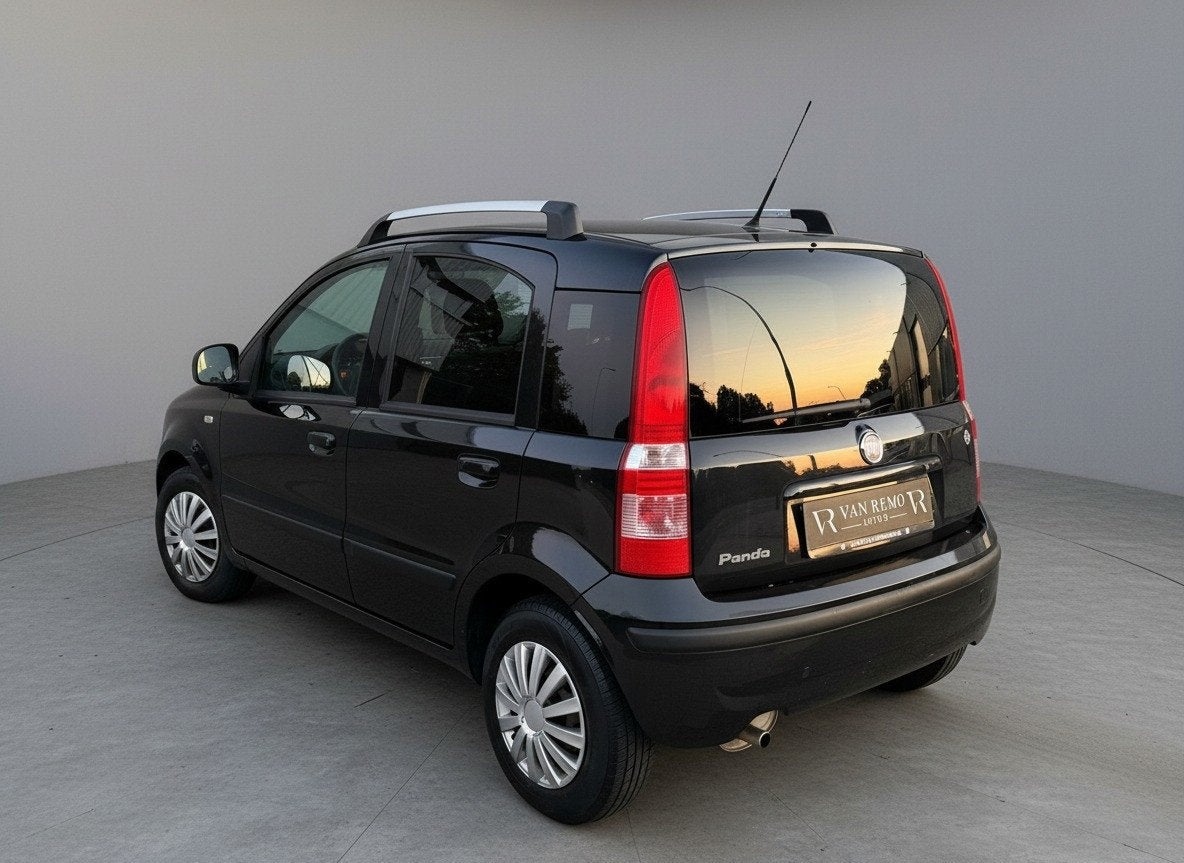 Fiat Panda 1.2 69pk|Airco|BT Audio|Elek.Ramen|2011|Orig NL|N, Euro 5, Stof, Gebruikt, Zwart