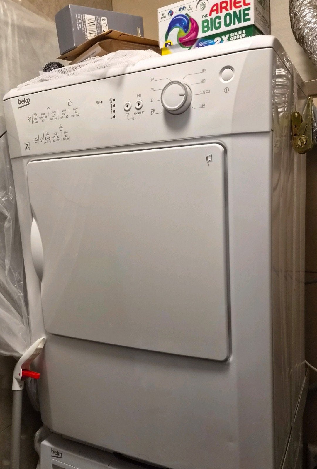 Beko condens wasdroger, droogt snel, Ophalen