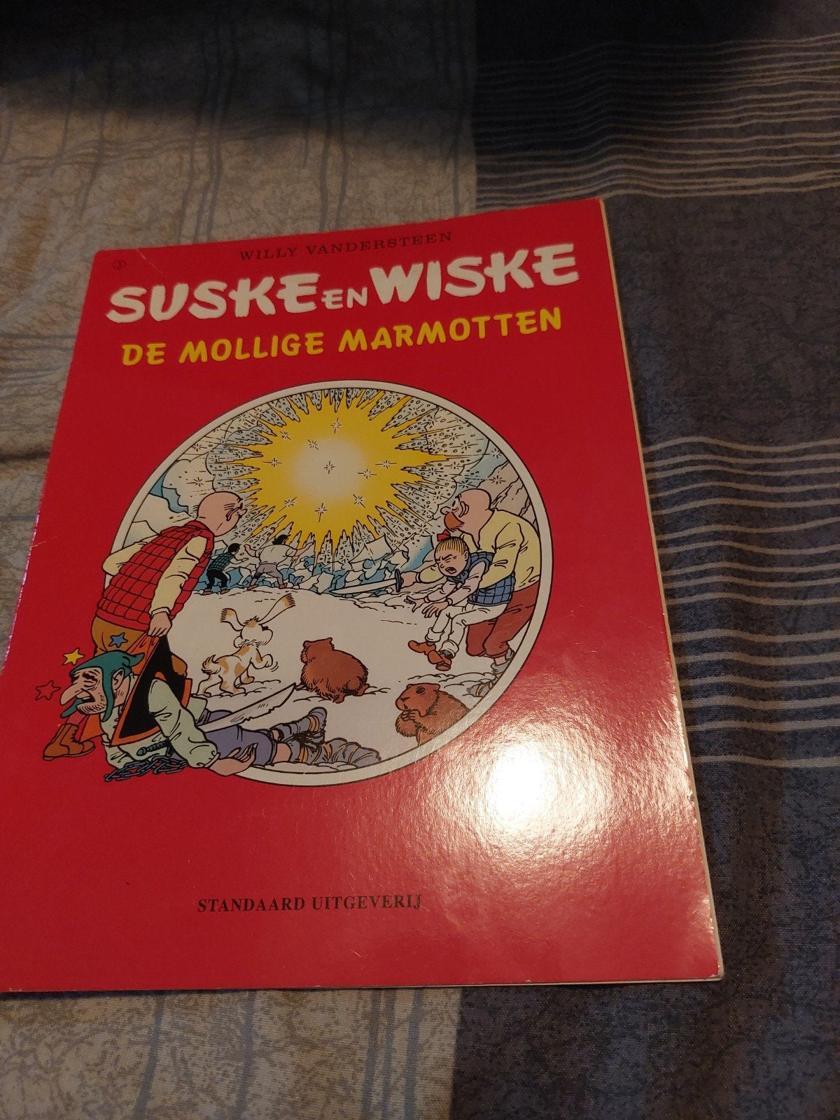 Suske en Wiske De mollige marmotten, Eén stripboek, Ophalen of Verzenden, Zo goed als nieuw