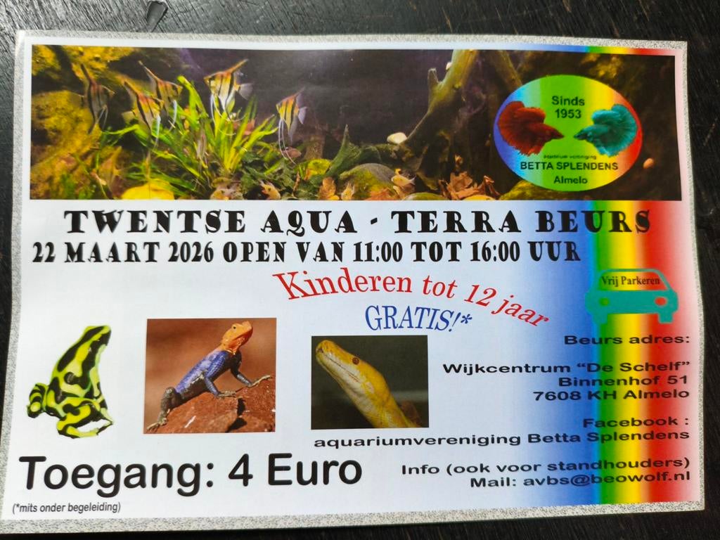 Nog 1 week dan is het zondag 22 maart, Dieren en Toebehoren, Ophalen, Nieuw