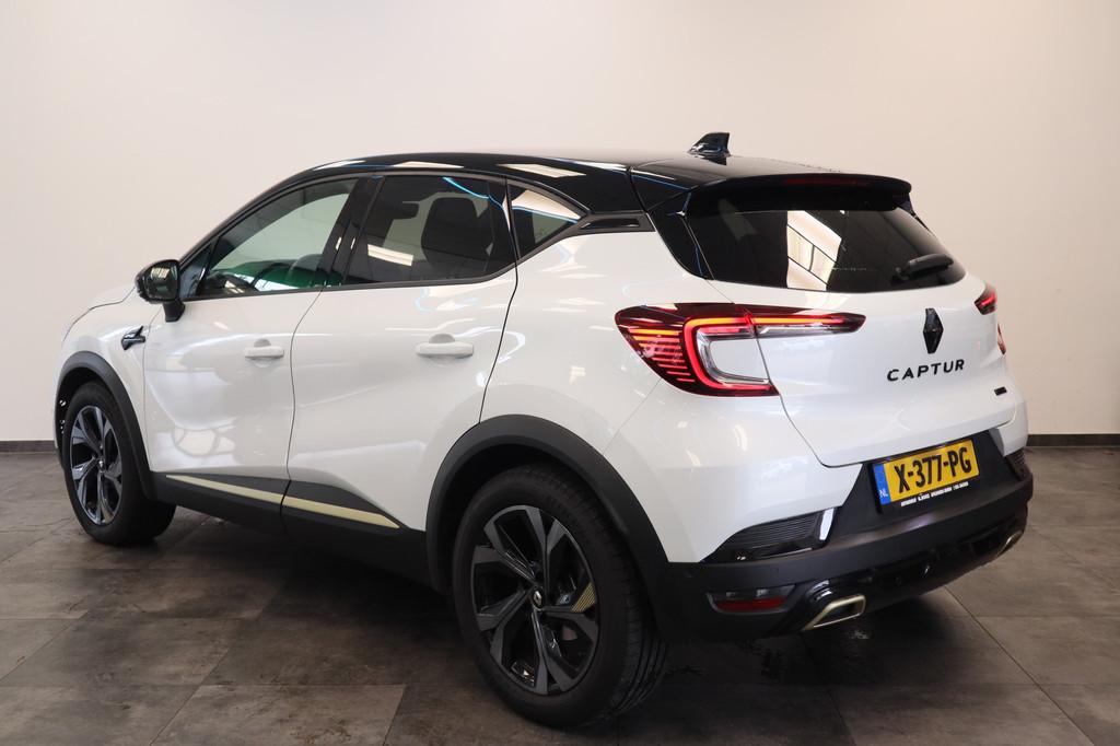 Renault Captur 1.6 E-Tech full hybrid 145 E-Tech engineered, Stof, Gebruikt, 715 kg, Wit