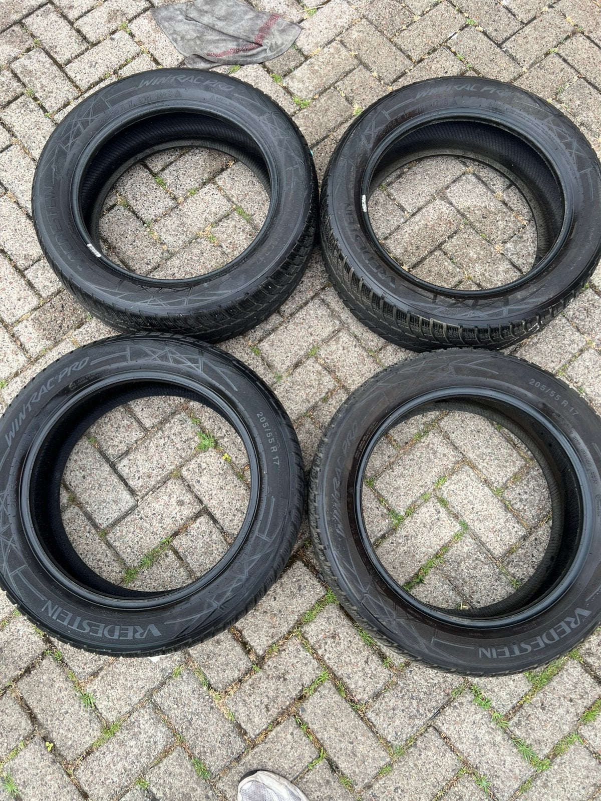 205/55/17 91H Vredestein WintracPro, Auto-onderdelen, Banden en Velgen, Ophalen, 17 inch, 205 mm, Band(en)
