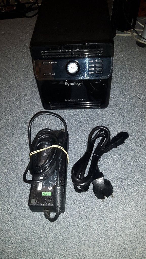 Synology Cube Station CS407 Met 4 X 640GB disken | 19-8, Computers en Software, NAS, Ophalen of Verzenden, Zo goed als nieuw
