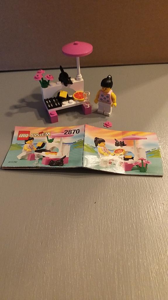 Lego set 2870 compleet, Overige thema's, Lego, Ophalen of Verzenden, Zo goed als nieuw