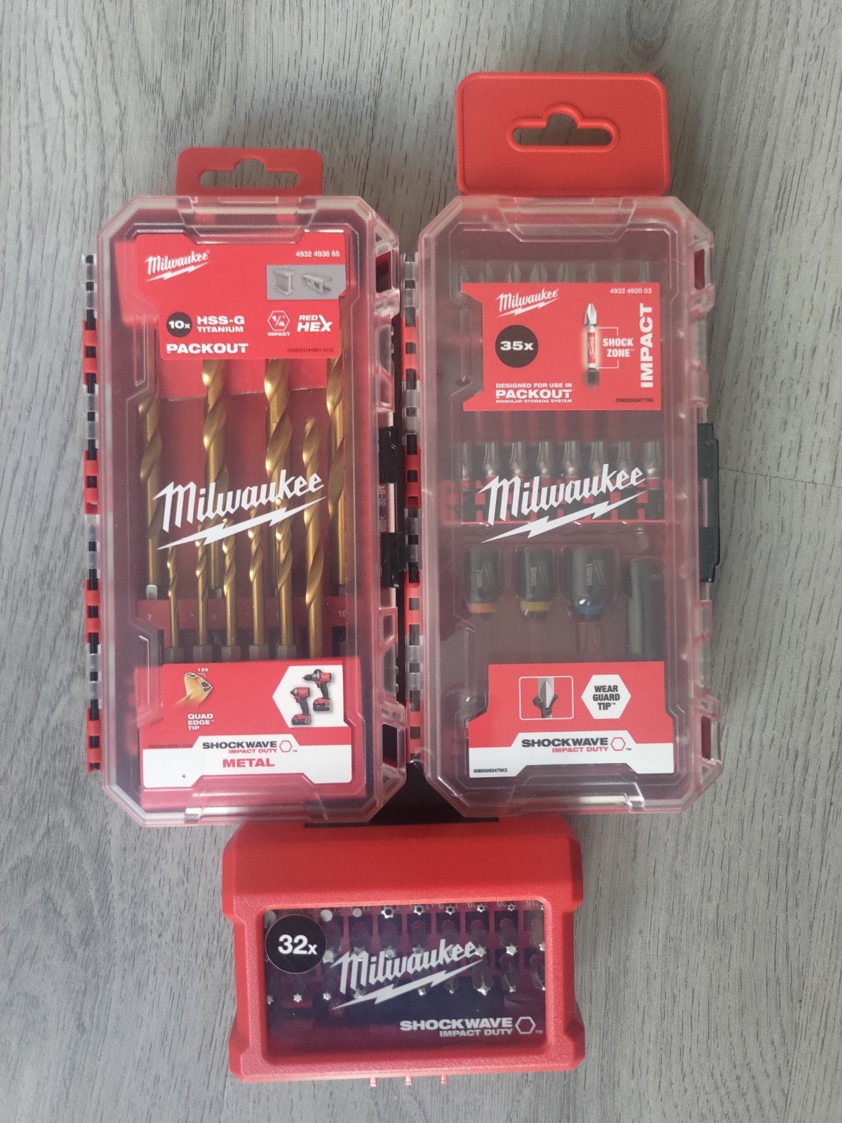Milwaukee Bitset en Boorset - Nieuw in verpakking, Doe-het-zelf en Verbouw, Gereedschap | Handgereedschap, Ophalen of Verzenden