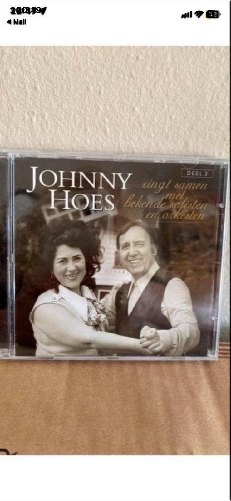 Johnny Hoes zingt samen met bekende solisten en orkesten, Cd's en Dvd's, Gebruikt, Ophalen of Verzenden, Levenslied of Smartlap
