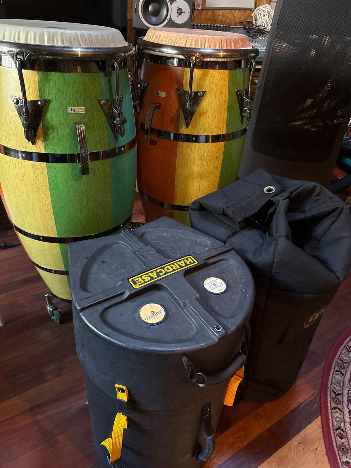 Conga + Tumba + stand,cases,skins (LP Palladium 30th anniv), Muziek en Instrumenten, Ophalen, Zo goed als nieuw, Trommel
