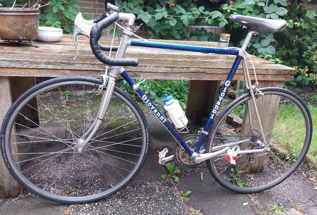 Racefiets, Fietsen en Brommers, Fietsen | Racefietsen, 28 inch, Gebruikt, Staal, 15 tot 20 versnellingen