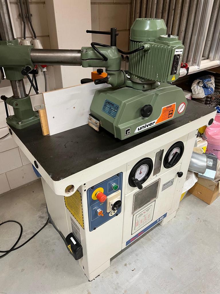 Tafelfrees SCM Mini-Max T50 - Nieuwstaat, Doe-het-zelf en Verbouw, Gereedschap | Freesmachines, Ophalen, Zo goed als nieuw, Elektrisch