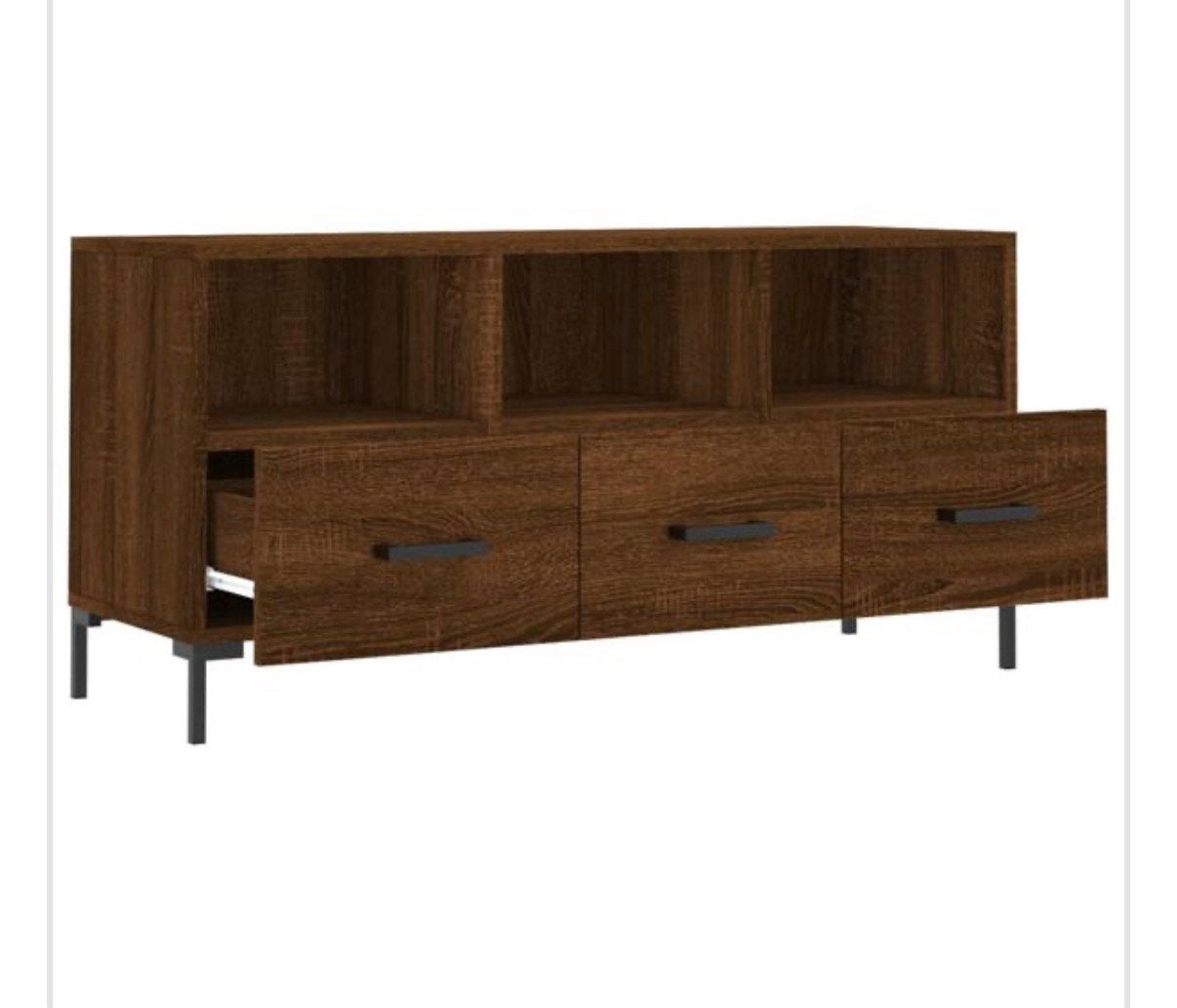 Tv-meubel 102x36x50 cm, Ophalen, Overige materialen, 100 tot 150 cm, Nieuw