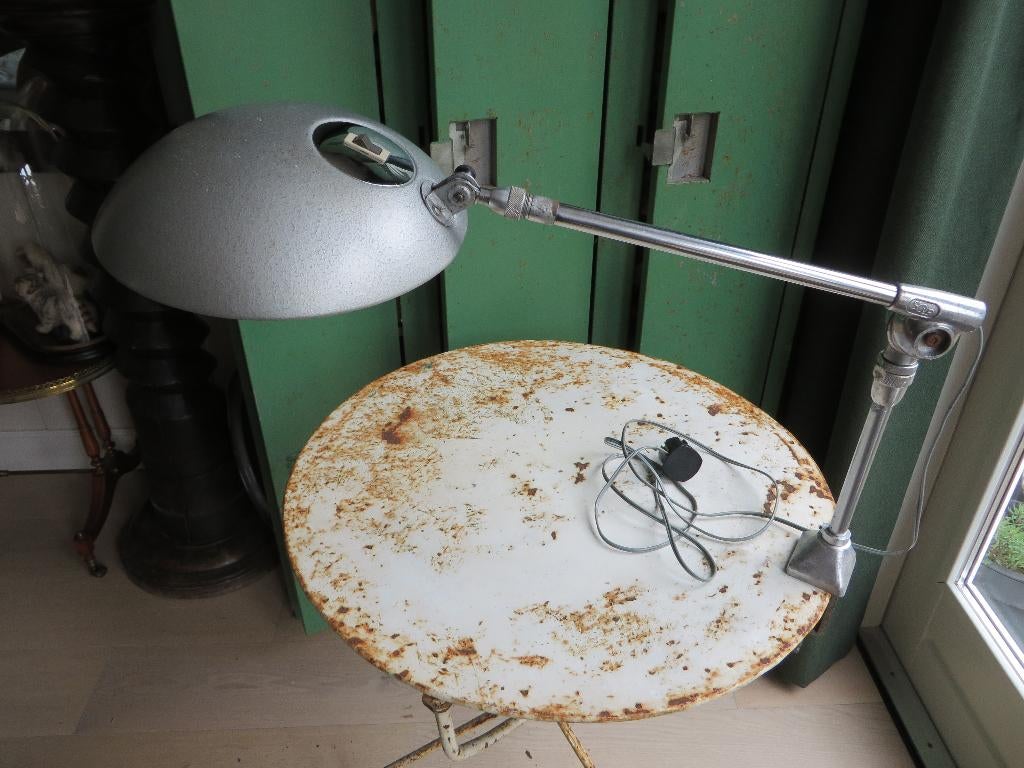 Vintage design klemlamp Louis Ferdinand Solere, Ophalen of Verzenden