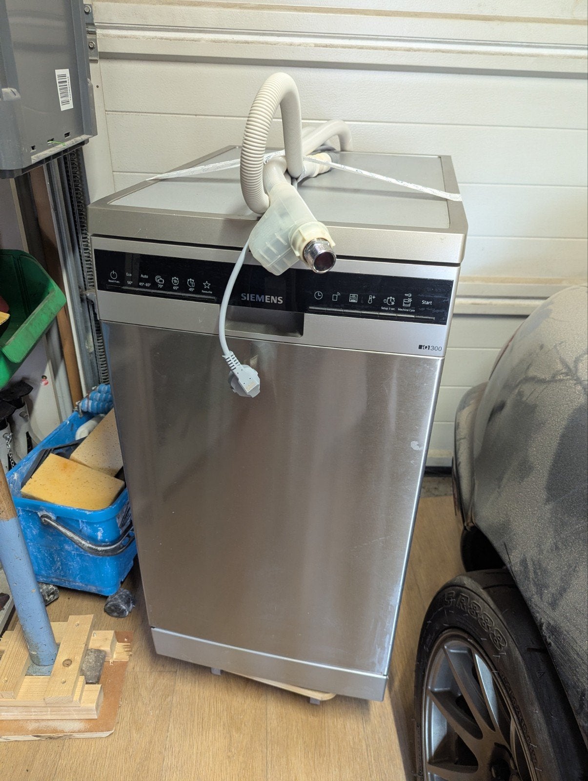 Siemens Vaatwasser - Smal model, Witgoed en Apparatuur, Vaatwasmachines, Ophalen, Zo goed als nieuw, 85 tot 90 cm, Eco programma