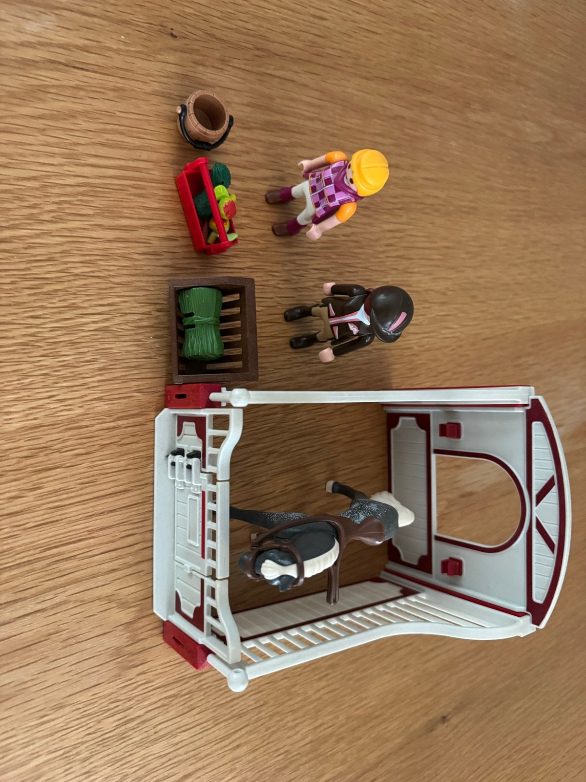 Playmobil 5108 Paardenstal met paard en figuren, Ophalen, Gebruikt, Gebouw, Complete set