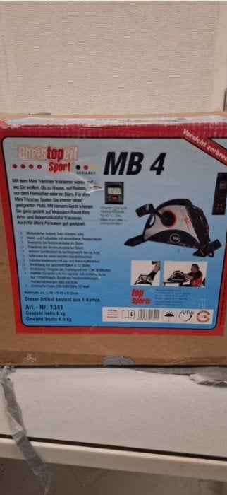 Christopeit Sport MB 4 Mini Trainer - fiets Hometrainer, Ophalen of Verzenden, Zo goed als nieuw, Hometrainer