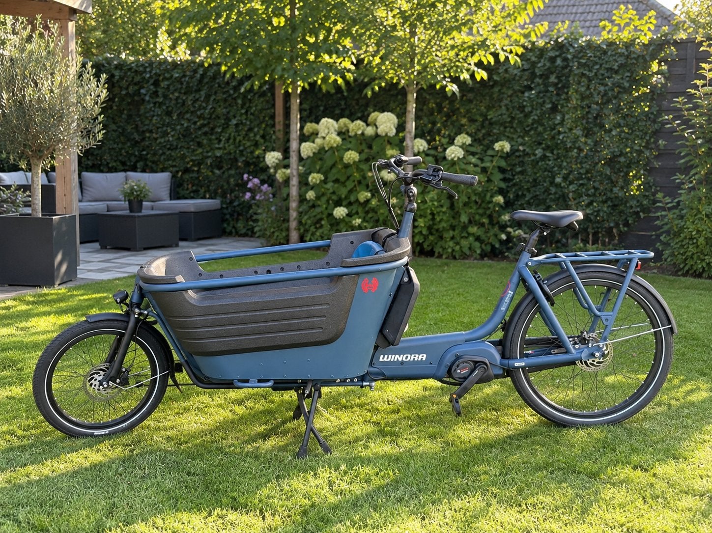 Winora 2024| Bosch Cargo Line| 500 Wh| Topstaat, Fietsen en Brommers, Overige merken, 4 kinderen of meer, Elektrisch, Ophalen of Verzenden