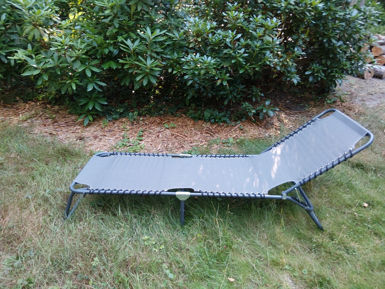 royal patio campingbed stretcher, Ophalen, Zo goed als nieuw, Aluminium