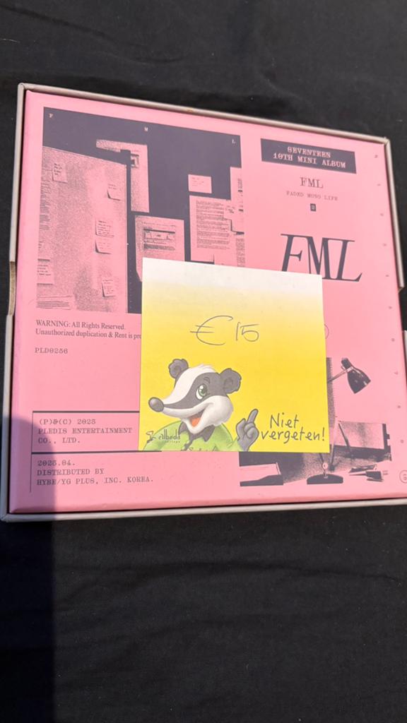 Seventeen FML album, Ophalen of Verzenden, Zo goed als nieuw, Cd of Plaat