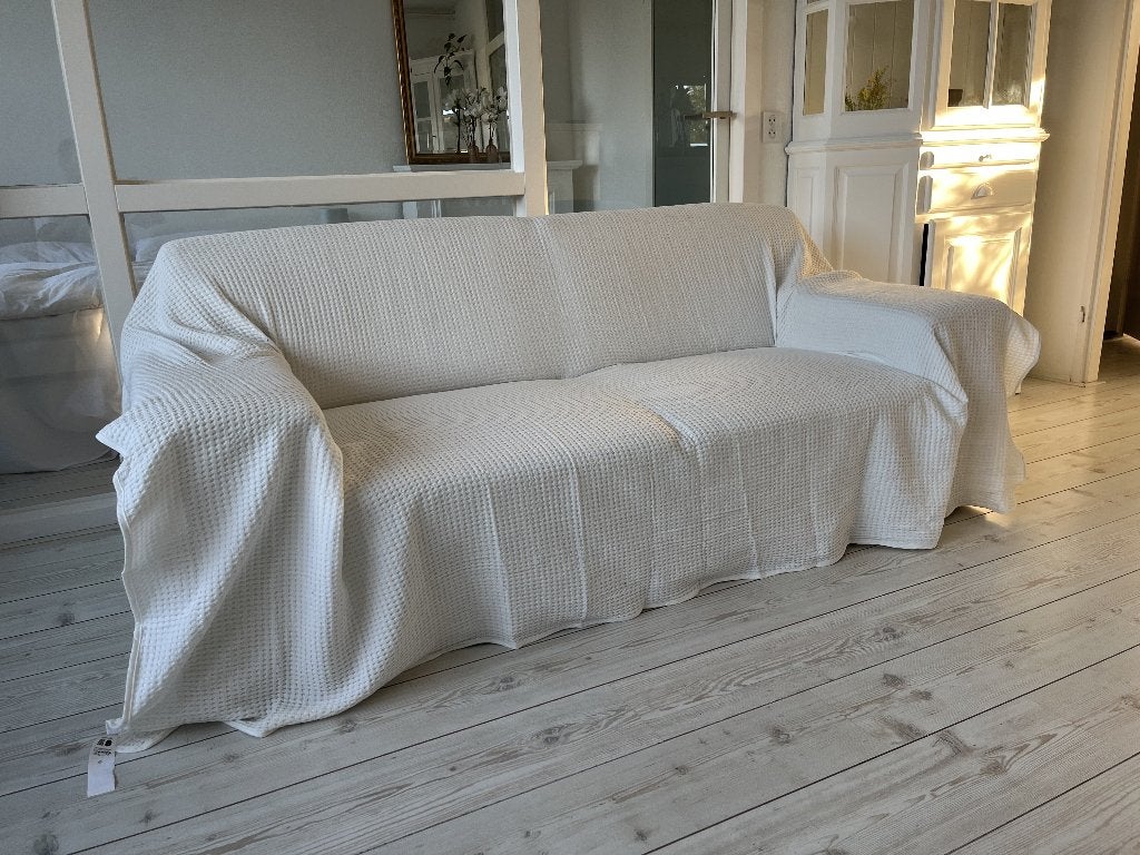 2-zits bank, zit lekker! + mooie sprei, Ophalen, Gebruikt, 150 tot 200 cm, Tweepersoons
