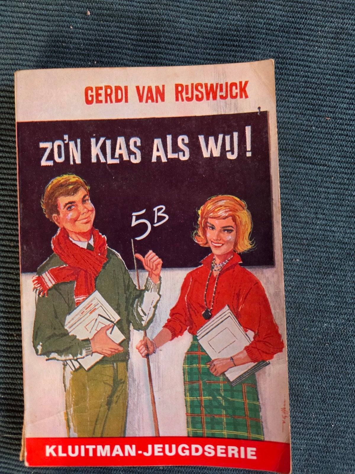 Zo'n klas als wij!  Gerdi van Ruswijck (Kluitman Jeugdserie), Ophalen of Verzenden, Gelezen, Gerdi van Ruswijck, Fictie