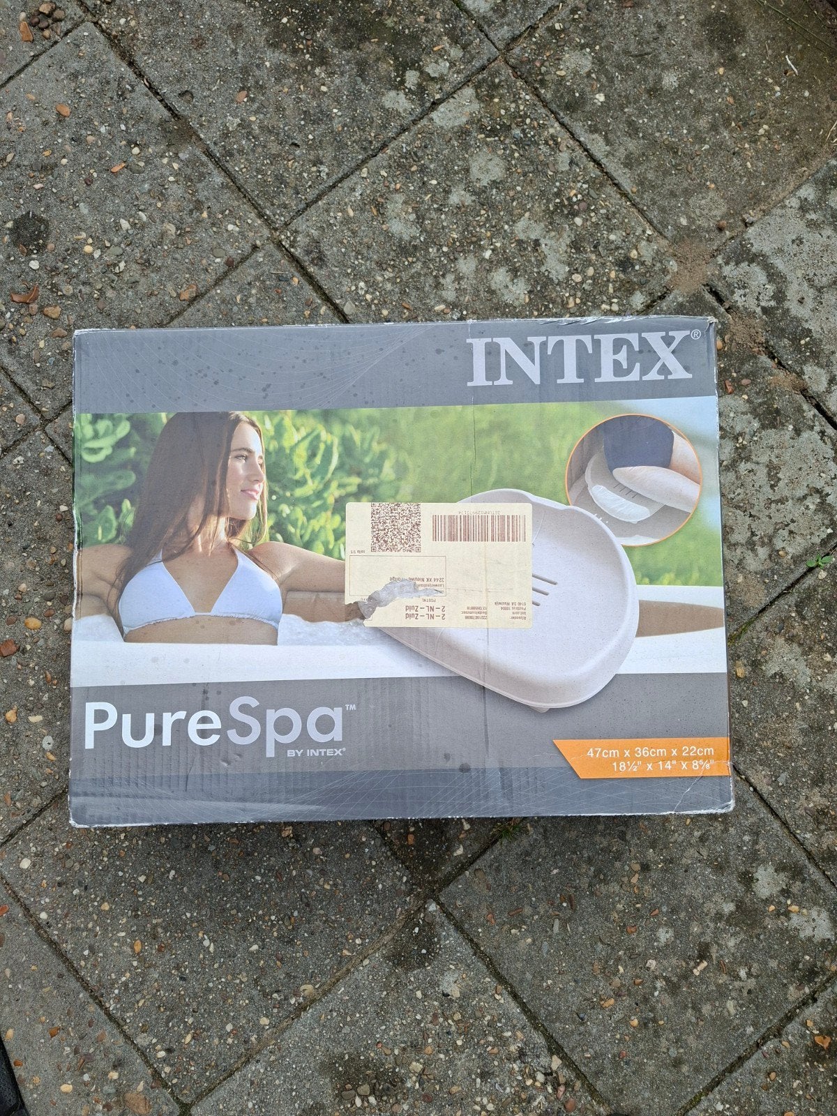 2x Intex PureSpa Zitje, Ophalen, Zo goed als nieuw, Vast