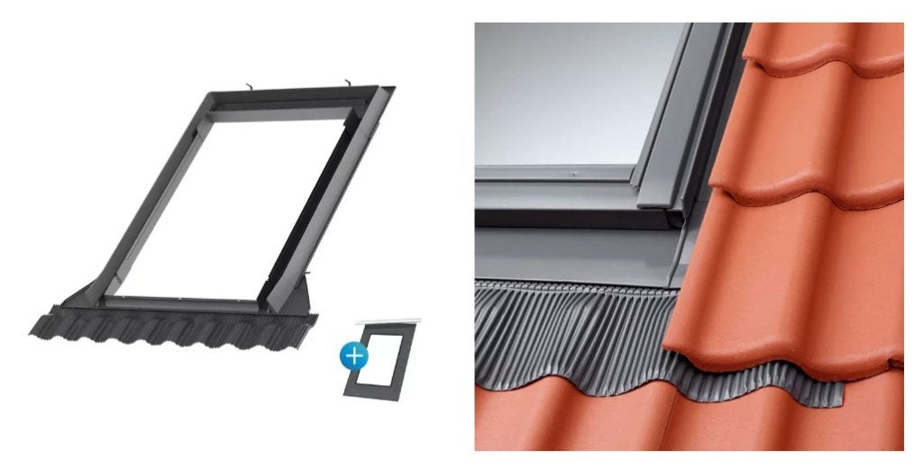 Velux gootstuk EDW PK08 1000, Ophalen, Nieuw, Minder dan 80 cm, Dakraam