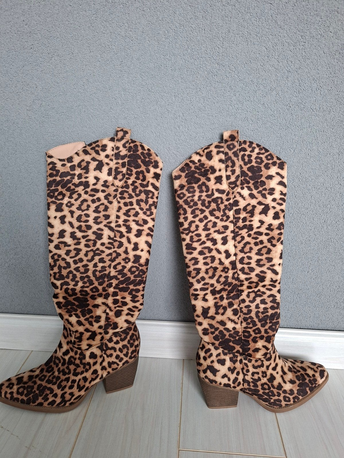 Nieuwe stoffen laarzen 38, Hoge laarzen, Overige kleuren, Nieuw, Ophalen of Verzenden