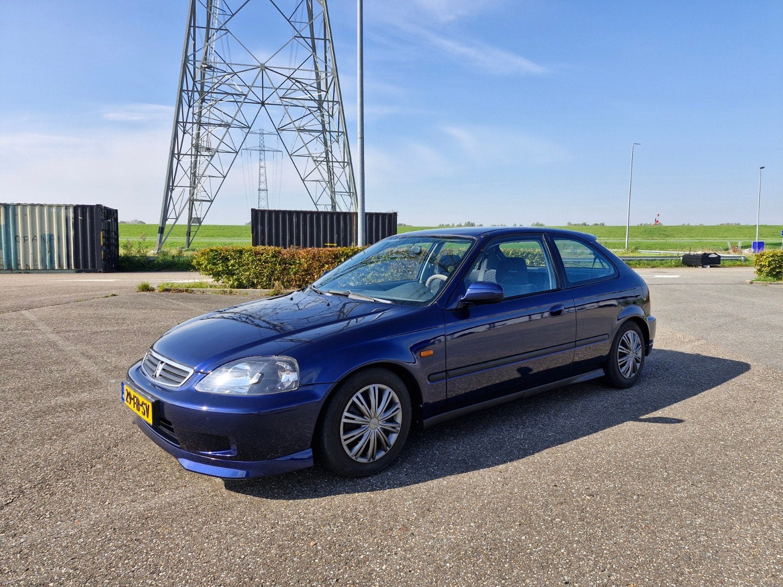 Honda Civic 1.4 iS Facelift Blauw !, Voorwielaandrijving, 15 km/l, 31 €/maand, 4 cilinders