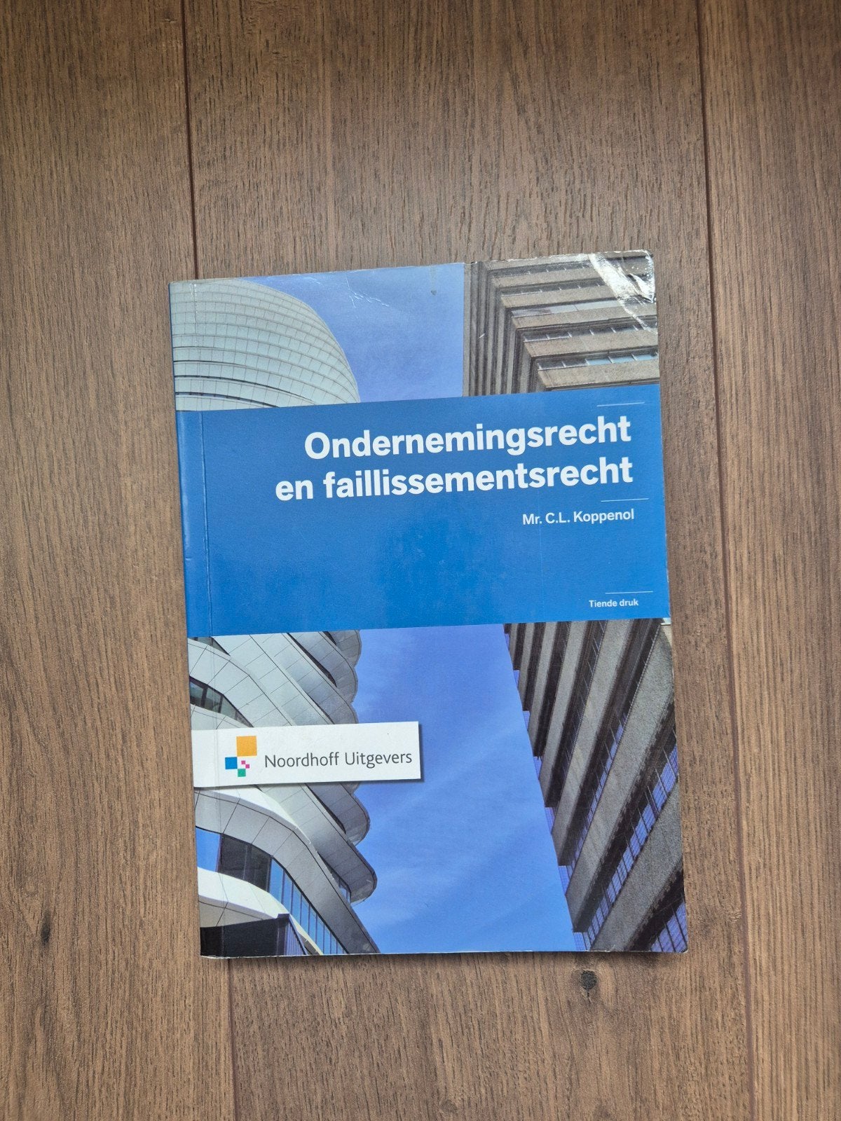 C.L. Koppenol - Ondernemingsrecht en faillisementsrecht, Sociale wetenschap, Ophalen of Verzenden, Zo goed als nieuw, C.L. Koppenol