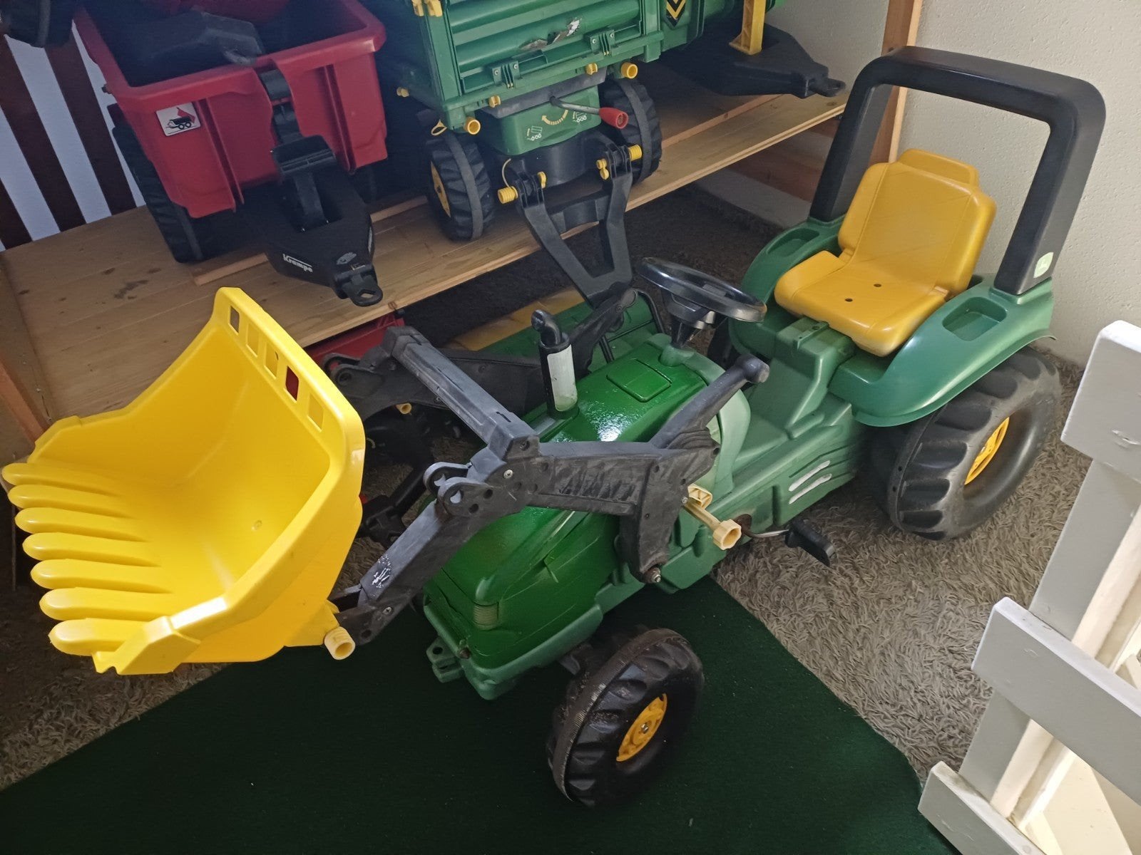 Traptrekker  x trac rollytoys, Kinderen en Baby's, Speelgoed | Buiten | Voertuigen en Loopfietsen, Ophalen, Zo goed als nieuw