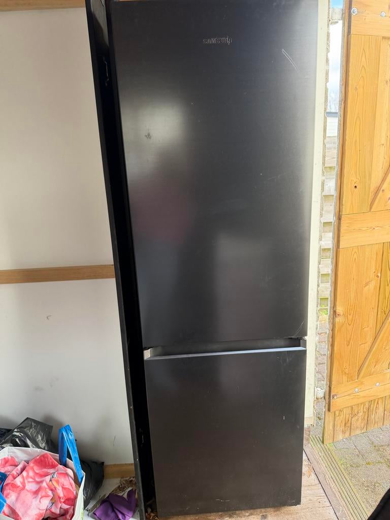 Samsung koelkast met vriesvak, Gebruikt, 200 liter of meer, 60 cm of meer, Met aparte vriezer