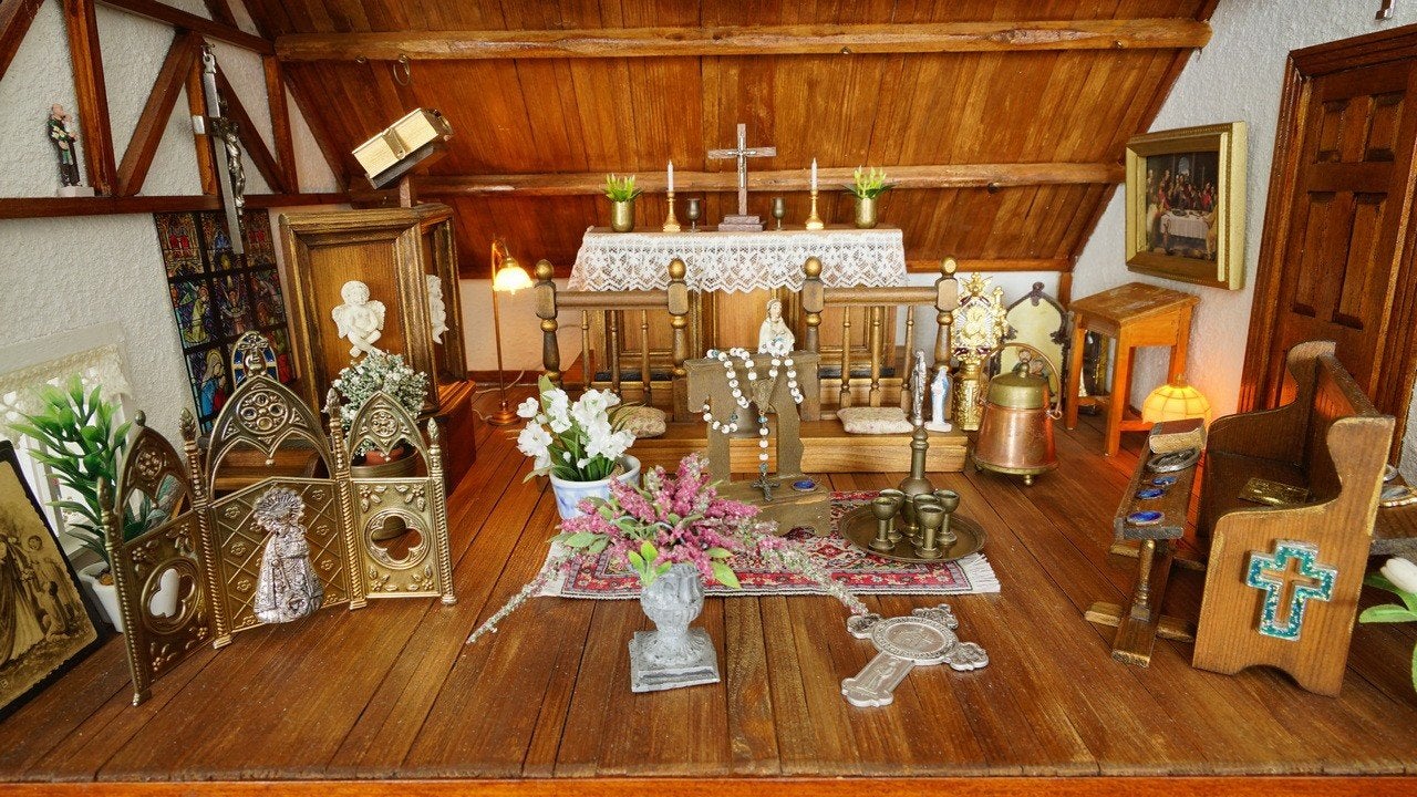 Uniek miniatuur poppenhuis 1:12 Grachtenhuis., Verzamelen, Poppenhuizen en Toebehoren, Ophalen