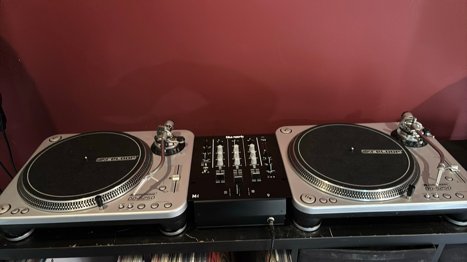 Reloop DD-5250 Draaitafels Omnitronic, Ophalen, Gebruikt, Dj-set, Reloop