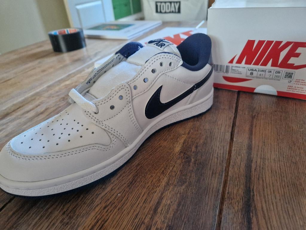 Jordan 1 Retro Low '85 Metallic Blue, Blauw, Nieuw, Ophalen of Verzenden, Sneakers of Gympen