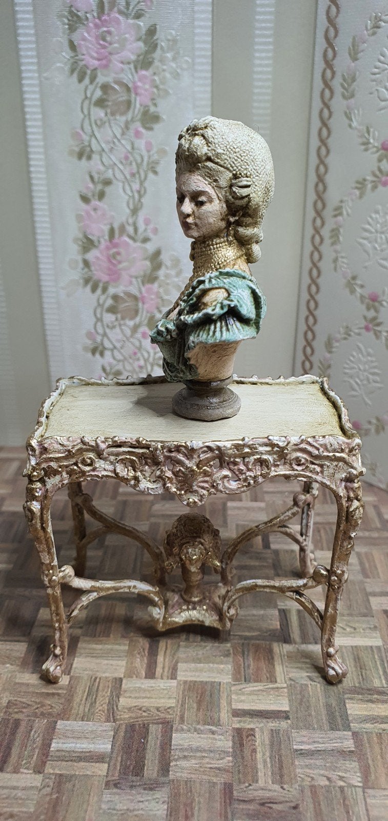Exclusieve Miniatuur Buste Marie Antoinette, Verzamelen, Decoratie, Mandysmaison, Mandysmaison@gmail.com, Nieuw