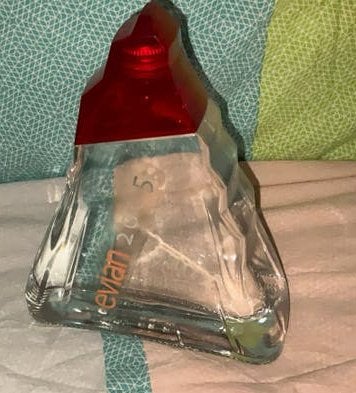 Evian 2005 Limited Edition bergfles–ongeopend–verzamelobject, Verzamelen, Ophalen of Verzenden, Zo goed als nieuw, Gebruiksvoorwerp