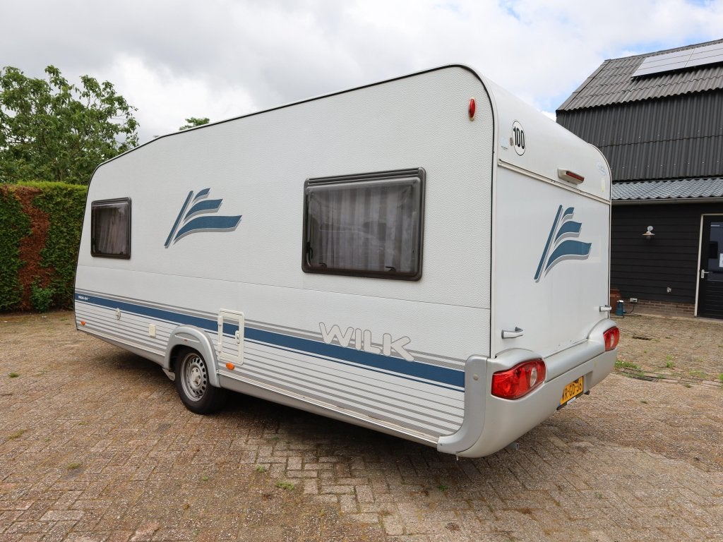 Wilk S4 490 EU mover voortent airco, Caravans en Kamperen, Caravans, Rondzit, Bedrijf, Schokbreker, Overige typen