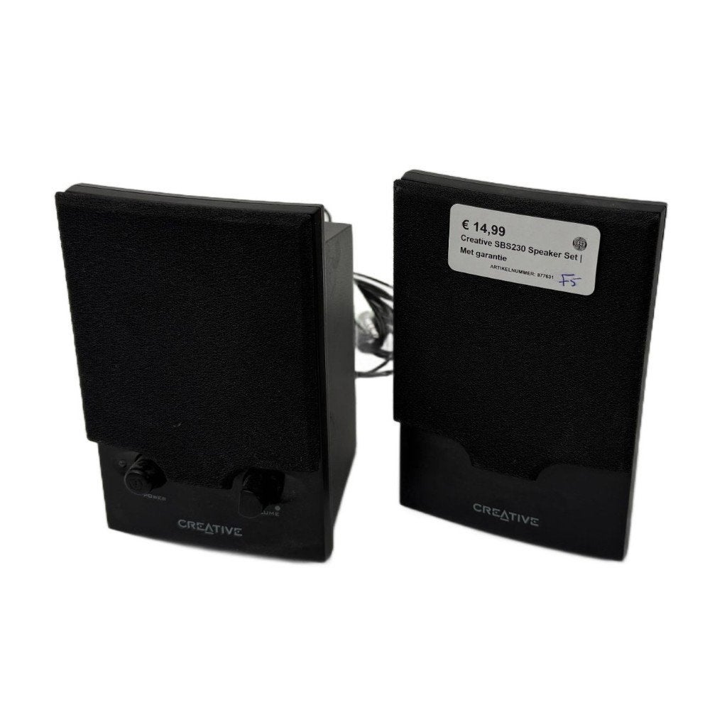 Creative SBS230 Speaker Set | Met garantie, Dordrecht@usedproducts.nl, Overige typen, Ophalen of Verzenden, Zo goed als nieuw