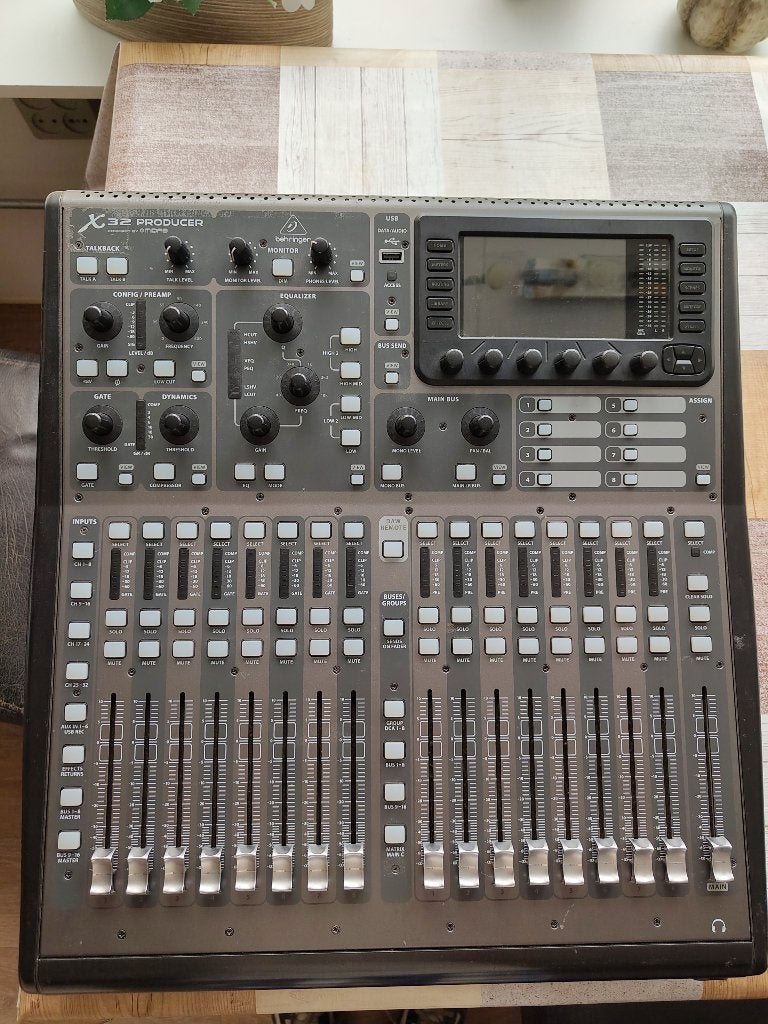 Behringer X32 Producer, Ophalen, Gebruikt, 20 kanalen of meer