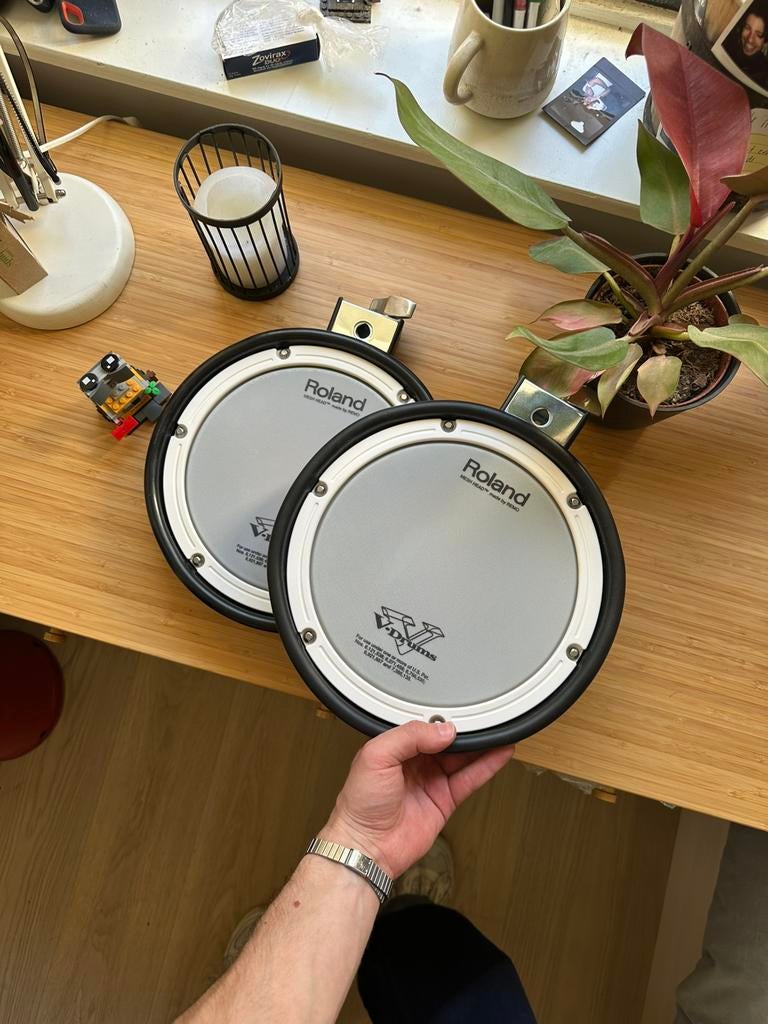 Roland E Drum Parts! PDX8, CY5, CY12r, KD8 + Pearl P930, Ophalen of Verzenden, Zo goed als nieuw, Pearl