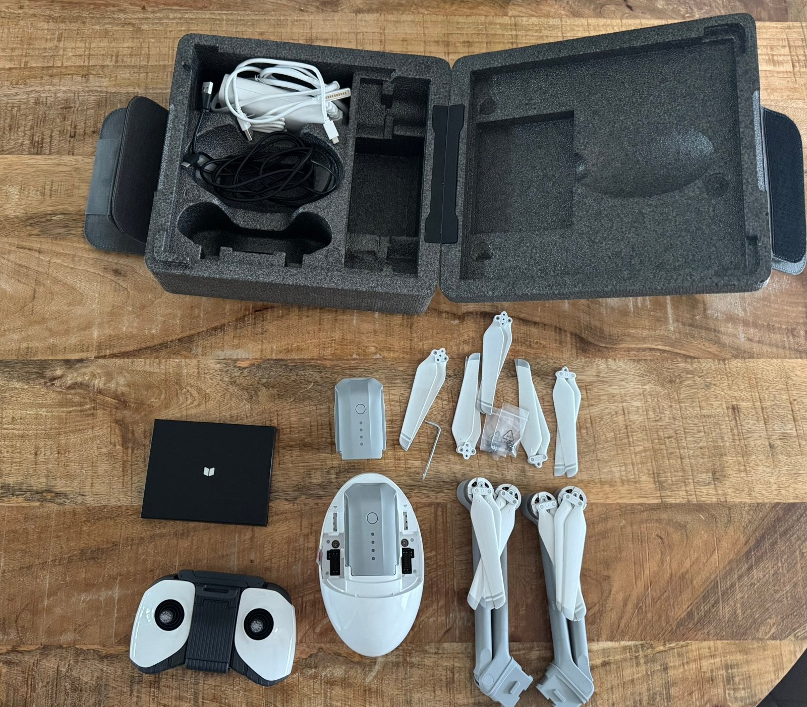 Poweregg X drone met extra's en koffer, 250 tot 900 gram, Return to Home, Gebruikt, Cameradrone