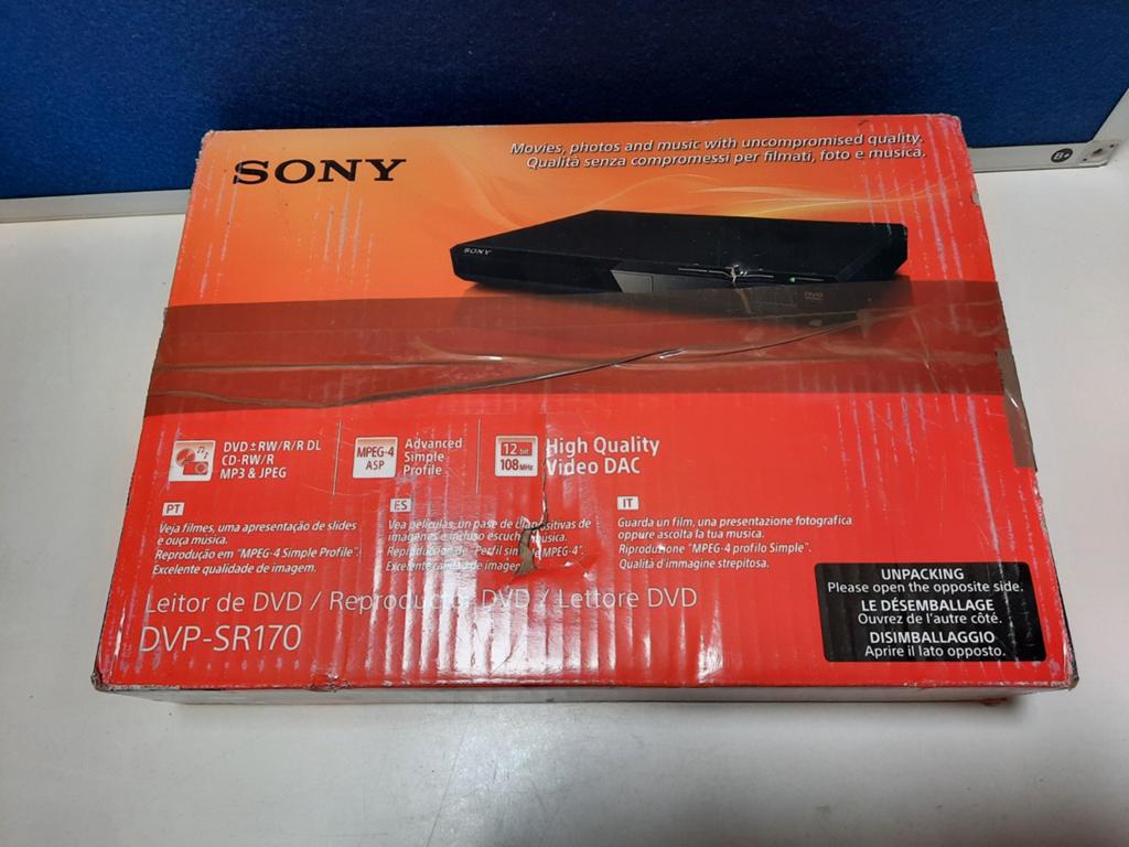 Sony DVP-SR170 DVD-speler - Nieuw in doos, Ophalen of Verzenden, Nieuw, Dvd-speler, Sony