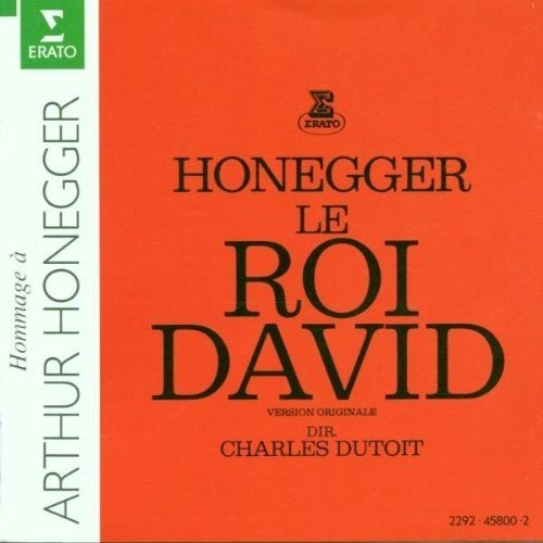 honegger le roi David, Verzenden, Classicisme, Zo goed als nieuw, Opera of Operette
