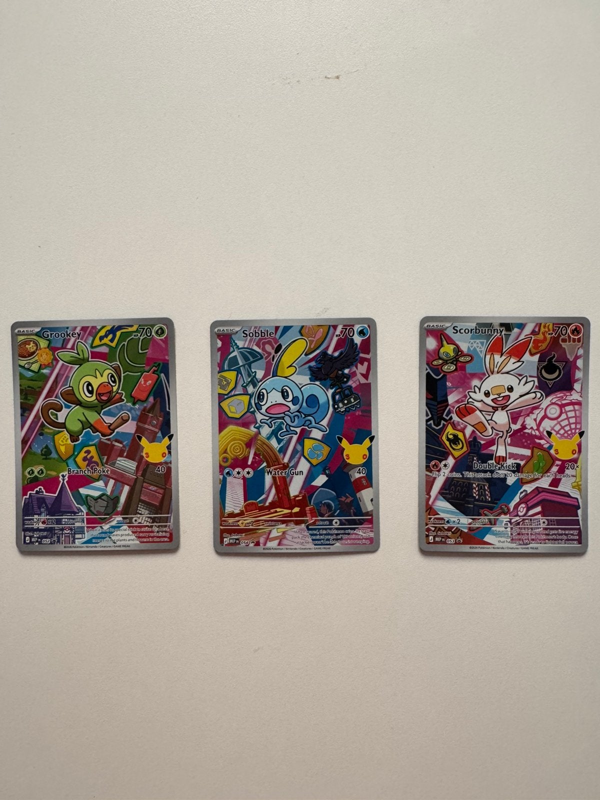 Pokemon First Partner Serie 2 Grookey,Scorbunny,Sobble, Ophalen of Verzenden, Zo goed als nieuw