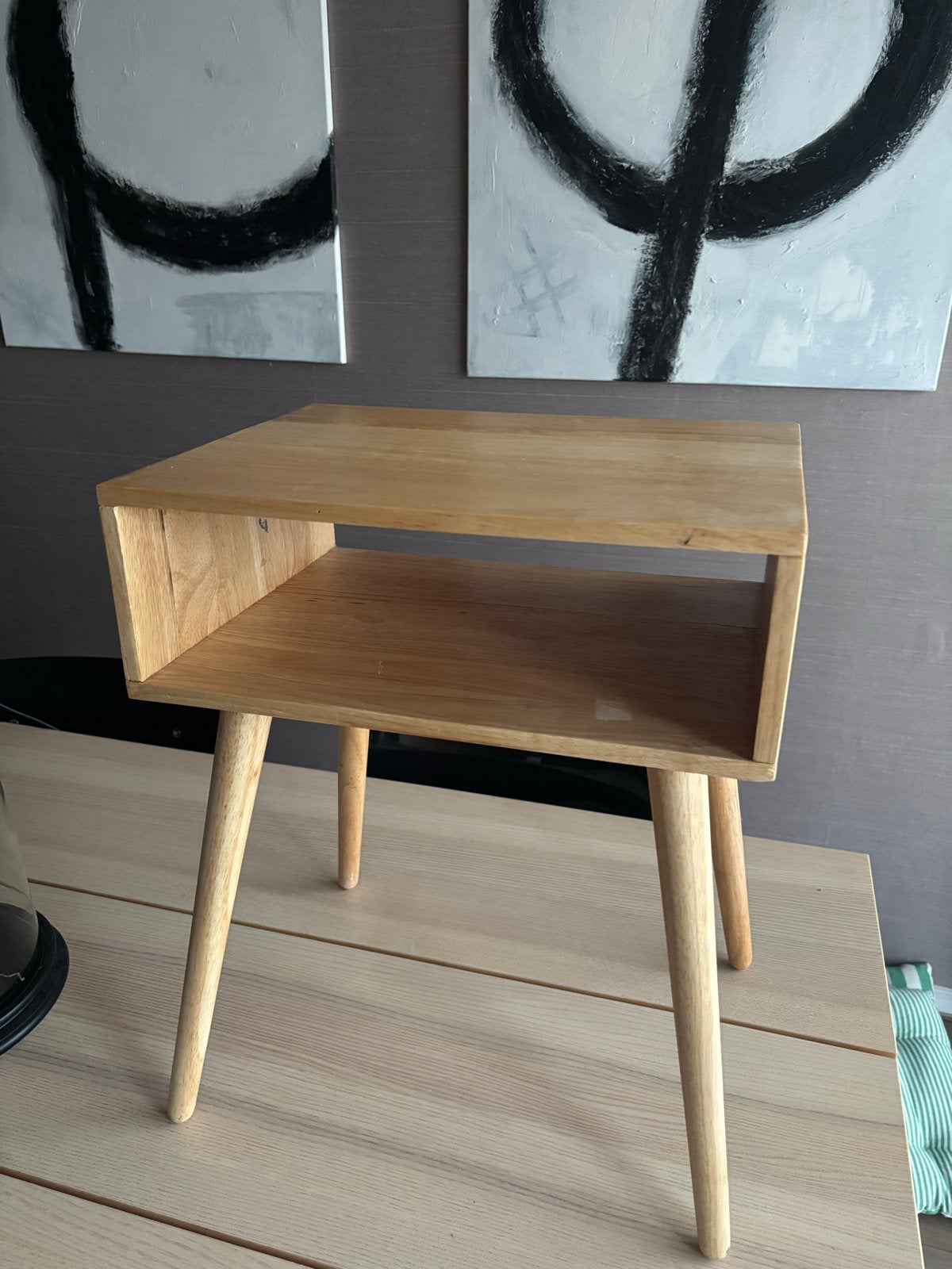 Nachtkastje van Leenbakker - Hout, Gebruikt, Minder dan 45 cm, Hout, 55 tot 70 cm