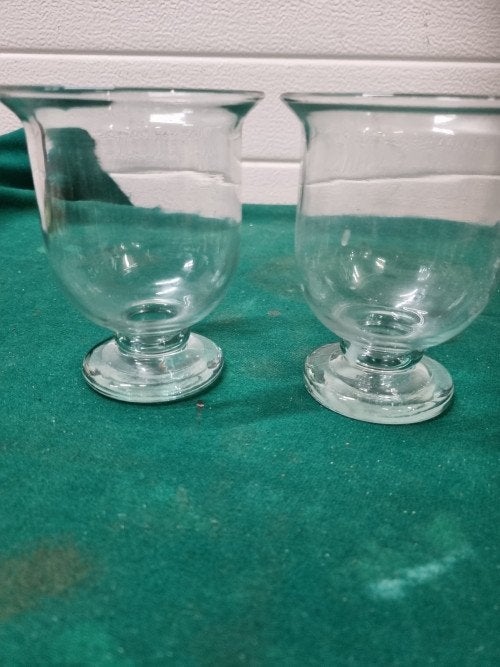 glaasjes bokalen vijf stuks, Ophalen of Verzenden, 'T Olde Gre-j, Info@toldegrej.nl, Endepoelstraat 20f Didam